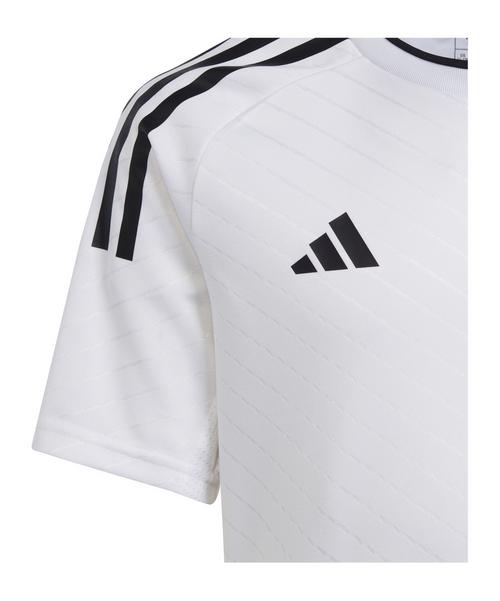 Rückansicht von adidas Campeon 23 Trikot Kids Fußballtrikot Kinder weissschwarz