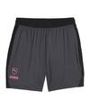 PUMA KING Pro Short Fu&szlig;ballshorts Herren - grauschwarz