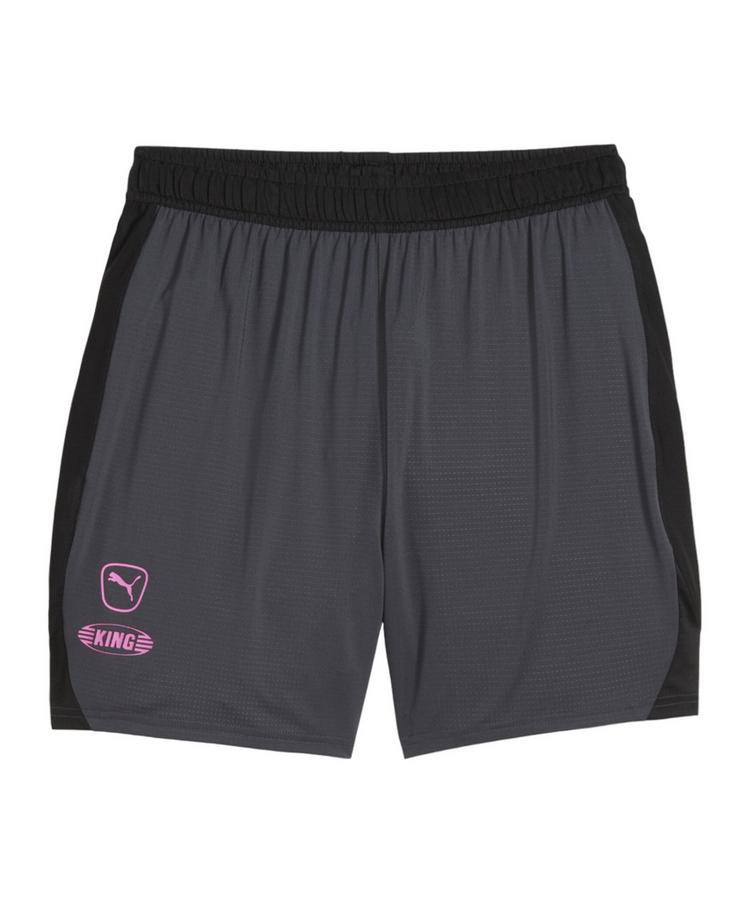 PUMA PUMA KING Pro Short Fu&szlig;ballshorts Herren - grauschwarz - 0 | SportScheck
