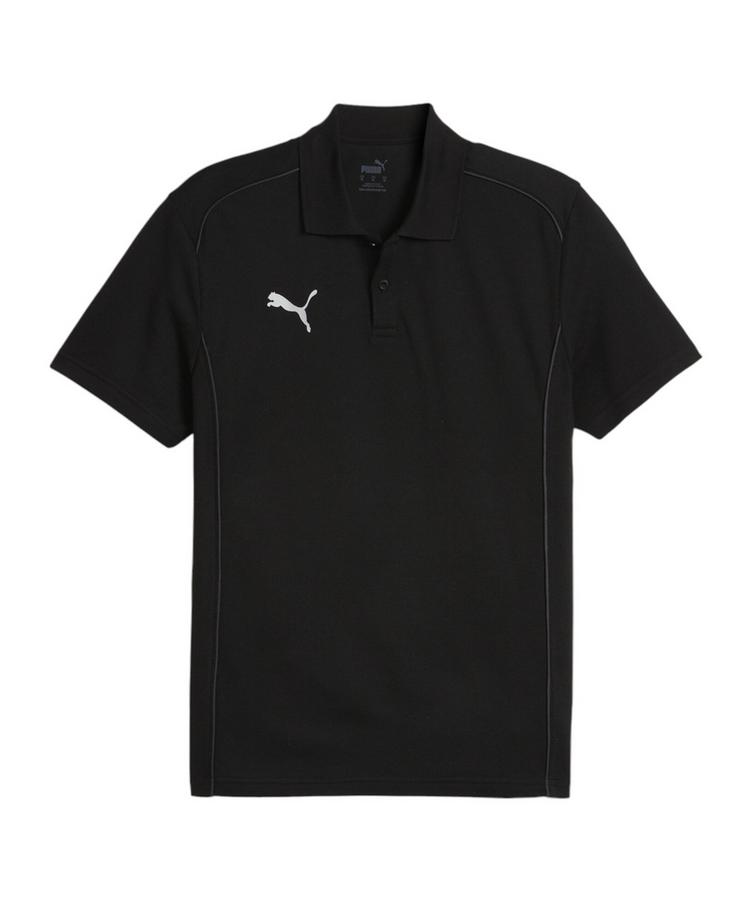 PUMA PUMA teamFINAL Casuals Poloshirt Trikot Herren - schwarzsilber - 0 | SportScheck