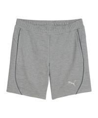 PUMA teamFINAL Casuals Shorts Damen Fu&szlig;ballshorts Damen - grausilber