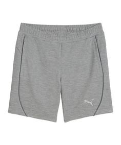 PUMA teamFINAL Casuals Shorts Damen Fußballshorts Damen grausilber