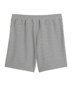 Rückansicht von PUMA teamFINAL Casuals Shorts Damen Fußballshorts Damen grau