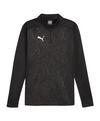 PUMA Warm Top Sweatshirt Funktionssweatshirt Herren - schwarzsilber
