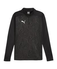 PUMA Warm Top Sweatshirt Funktionssweatshirt Herren - schwarzsilber