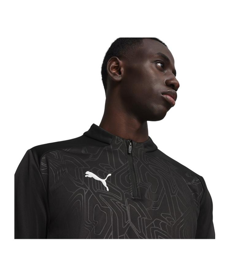 PUMA PUMA Warm Top Sweatshirt Funktionssweatshirt Herren - schwarzsilber - 1 | SportScheck