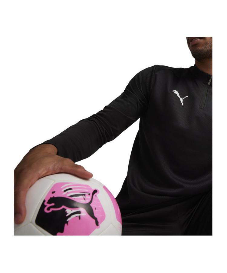 PUMA PUMA teamFINAL Training 1/4 Zip Sweatshirt Trikot Herren - schwarzsilber - 3 | SportScheck