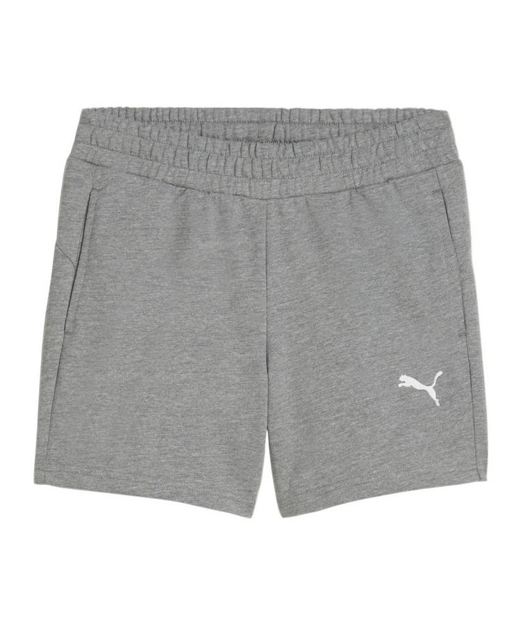PUMA PUMA teamGOAL Casuals Shorts Damen Fu&szlig;ballshorts Damen - grauweiss - 0 | SportScheck