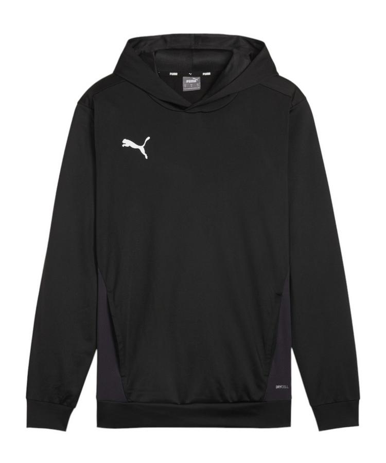PUMA PUMA teamGOAL Hoody Funktionssweatshirt Herren - schwarzweissgrau - 0 | SportScheck