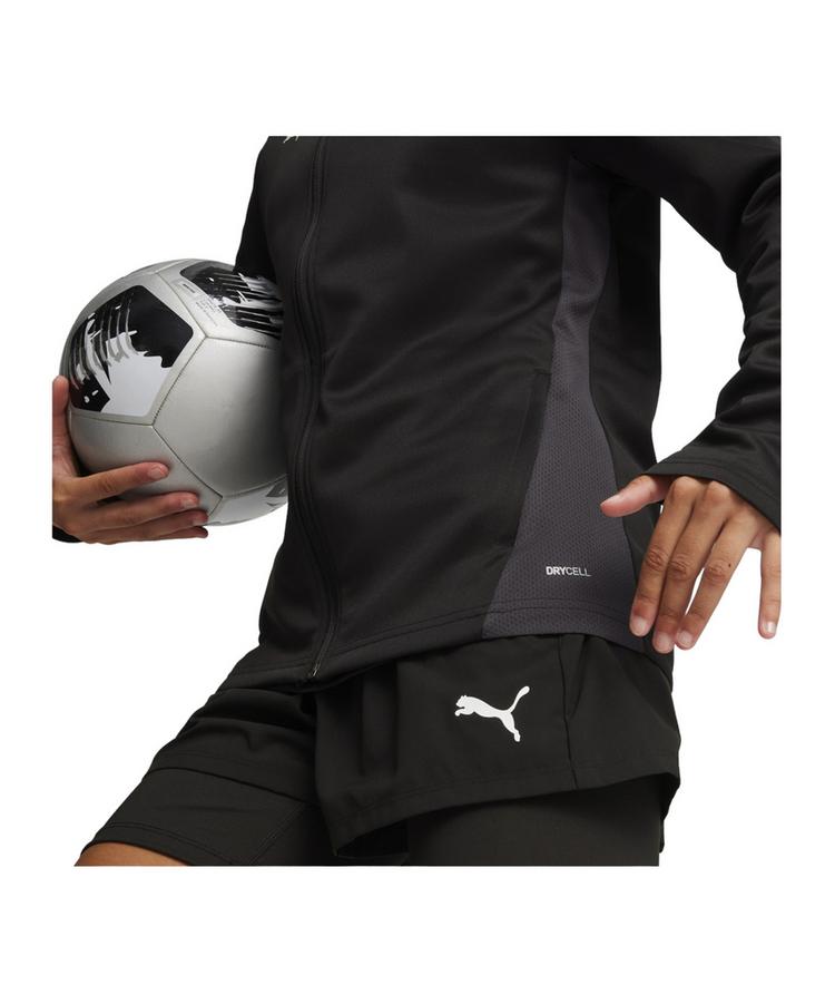 PUMA PUMA teamGOAL Trainingsjacke Damen Trainingsjacke Damen - schwarzweissgrau - 3 | SportScheck