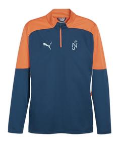 PUMA Neymar Jr. Creativity HalfZip Sweatshirt Funktionssweatshirt Herren gruenorange