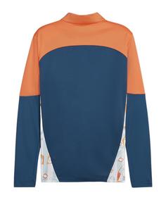 Rückansicht von PUMA Neymar Jr. Creativity HalfZip Sweatshirt Funktionssweatshirt Herren gruenorange