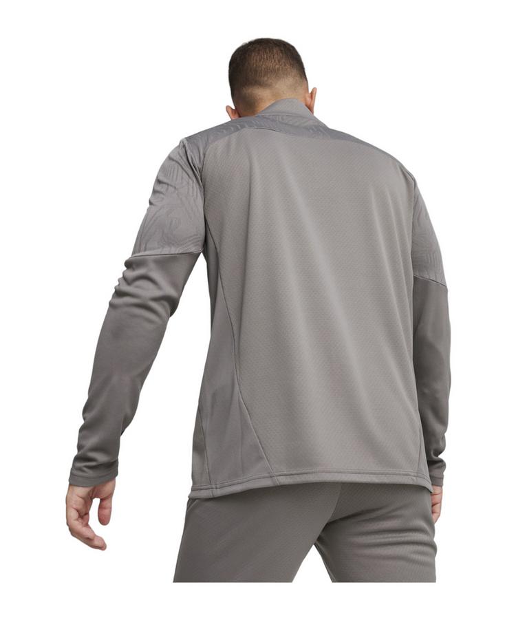 PUMA PUMA teamFINAL Training 1/4 Zip Sweatshirt Trikot Herren - grausilber - 3 | SportScheck