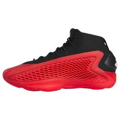 adidas Anthony Edwards 1 Mid Basketballschuh Sneaker Herren Core Black / Red / Cloud White
