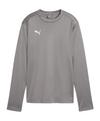 PUMA teamGOAL Training Sweatshirt Damen Funktionssweatshirt Damen - grauweissgrau