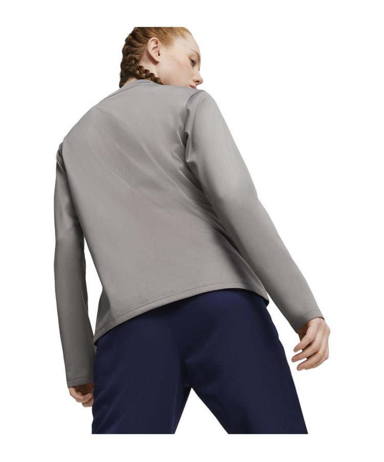 PUMA PUMA teamGOAL Training Sweatshirt Damen Funktionssweatshirt Damen - grauweissgrau - 1 | SportScheck