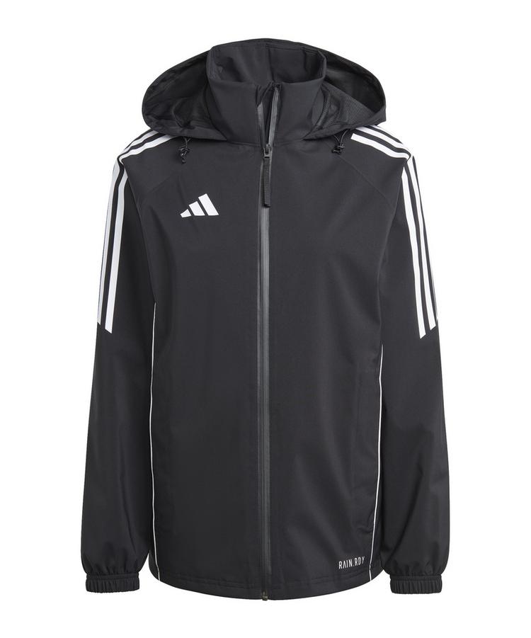 adidas adidas Tiro 24 Regenjacke Damen Trainingsjacke Damen - schwarzweiss - 0 | SportScheck