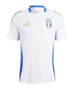 adidas Italien Trainingsshirt EM 2024 Fanshirt weissblau