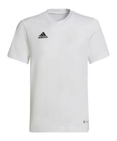 adidas Entrada 22 T-Shirt Kids Funktionsshirt Kinder weiss