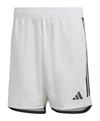 adidas Tiro 23 Competition Match Short Fu&szlig;ballshorts Herren - weissschwarz