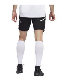 Rückansicht von adidas Condivo 22 Pro Short Fußballshorts Herren schwarzweiss