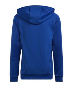 Rückansicht von adidas Tiro 23 Competition Hoody Kids Funktionssweatshirt Kinder blau