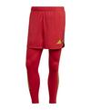 adidas Tiro 23 Pro Tight Torwarthose Torwarthose Herren - rot