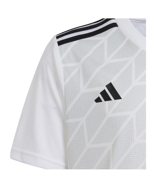 Rückansicht von adidas Team Icon 23 Trikot Kids Funktionsshirt Kinder weiss