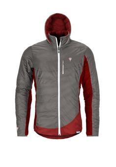 Grüezi Bag Refreshful SilkWool M Outdoorjacke Herren Grey Cherry