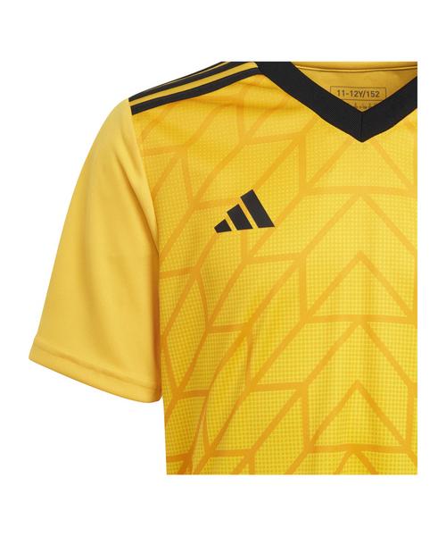 Rückansicht von adidas Team Icon 23 Trikot Kids Funktionsshirt Kinder gold