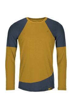 Grüezi Bag WoodWool Mr. Picard Funktionsshirt Herren Daisy Daze Yellow