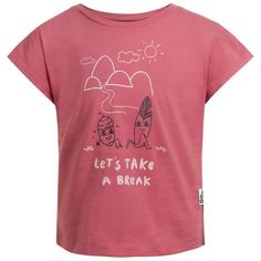 Jack Wolfskin TAKE A BREAK T G Funktionsshirt Kinder soft pink