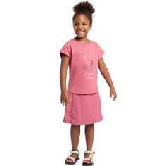 Rückansicht von Jack Wolfskin TAKE A BREAK T G Funktionsshirt Kinder soft pink