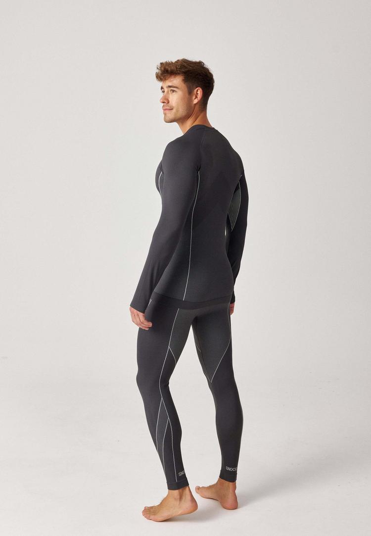 Snocks Snocks Thermounterw&auml;sche mit Daumenloch W&auml;scheset Herren - Grau - 2 | SportScheck