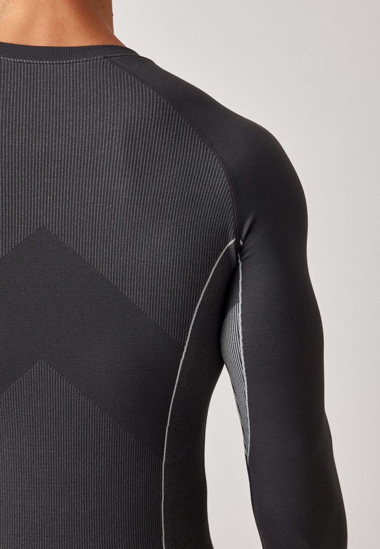 Snocks Snocks Thermounterw&auml;sche mit Daumenloch W&auml;scheset Herren - Grau - 7 | SportScheck