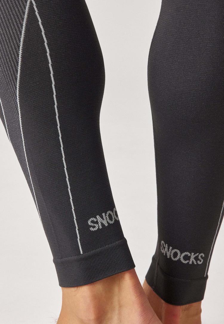 Snocks Snocks Thermounterw&auml;sche mit Daumenloch W&auml;scheset Herren - Grau - 8 | SportScheck