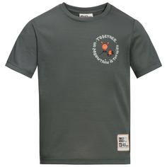 Jack Wolfskin SMILEYWORLD TOGETHER T K Funktionsshirt Kinder slate green