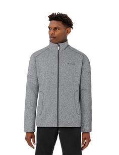 Rückansicht von VAUDE SE Men's Tikoma Fleece Jacket Outdoorjacke Herren pewter grey