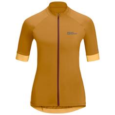 Jack Wolfskin GRAVEX FZ S/S W Funktionsshirt Damen salted caramel