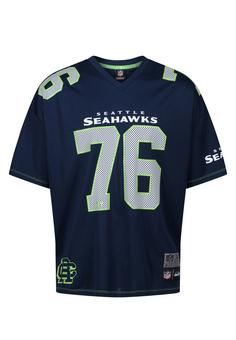 Re:Covered NFL Seahawks Est 76 Oversized T-Shirt Navy