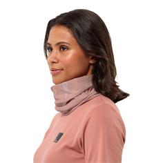 Rückansicht von Jack Wolfskin BASIC NECKGAITER Schal rose dawn
