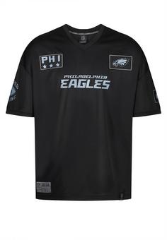 Re:Covered NFL Eagles PHI 33 Oversized T-Shirt Black