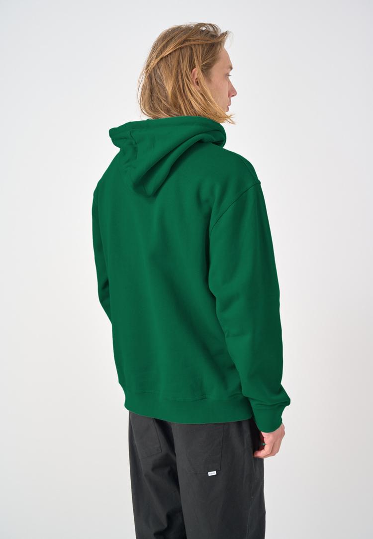 Cleptomanicx Cleptomanicx Boxy Hooded WTFISH Kapuzenshirt Herren - Rain Forest - 2 | SportScheck