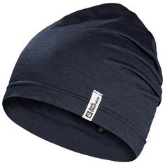 Jack Wolfskin TRAVEL BEANIE K Stirnband Kinder night blue