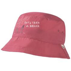 Jack Wolfskin AT HOME BUCKET HAT K Stirnband Kinder soft pink