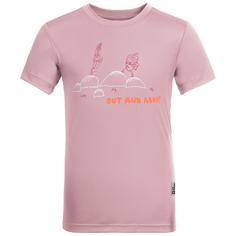 Jack Wolfskin OUT AND ABOUT T KIDS Funktionsshirt Kinder water lily