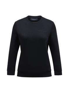 Peak Performance Sweatshirt Damen SCHWARZ