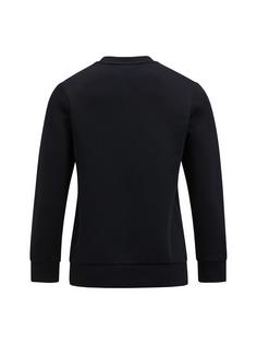 Rückansicht von Peak Performance Sweatshirt Damen SCHWARZ