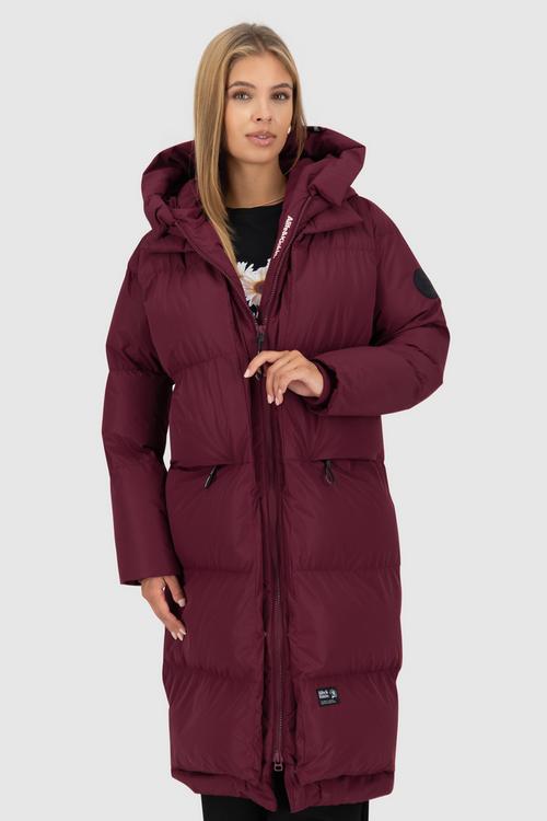 Rückansicht von ALIFE AND KICKIN OanaAK A Winterjacke Damen cranberry juice