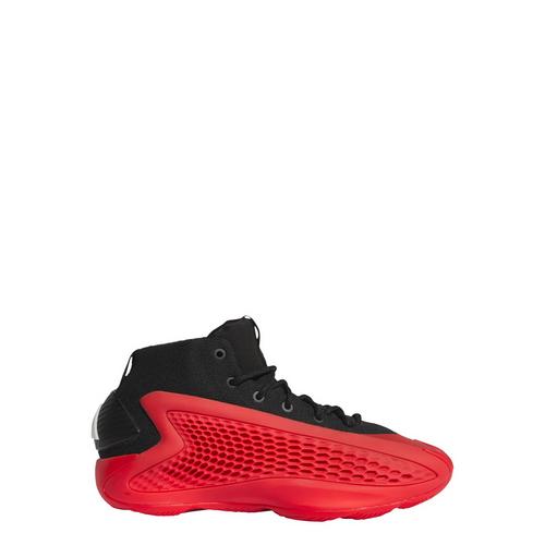 Rückansicht von adidas A.E. 1 Low Kids Schuh Basketballschuhe Kinder Core Black / Red / Cloud White